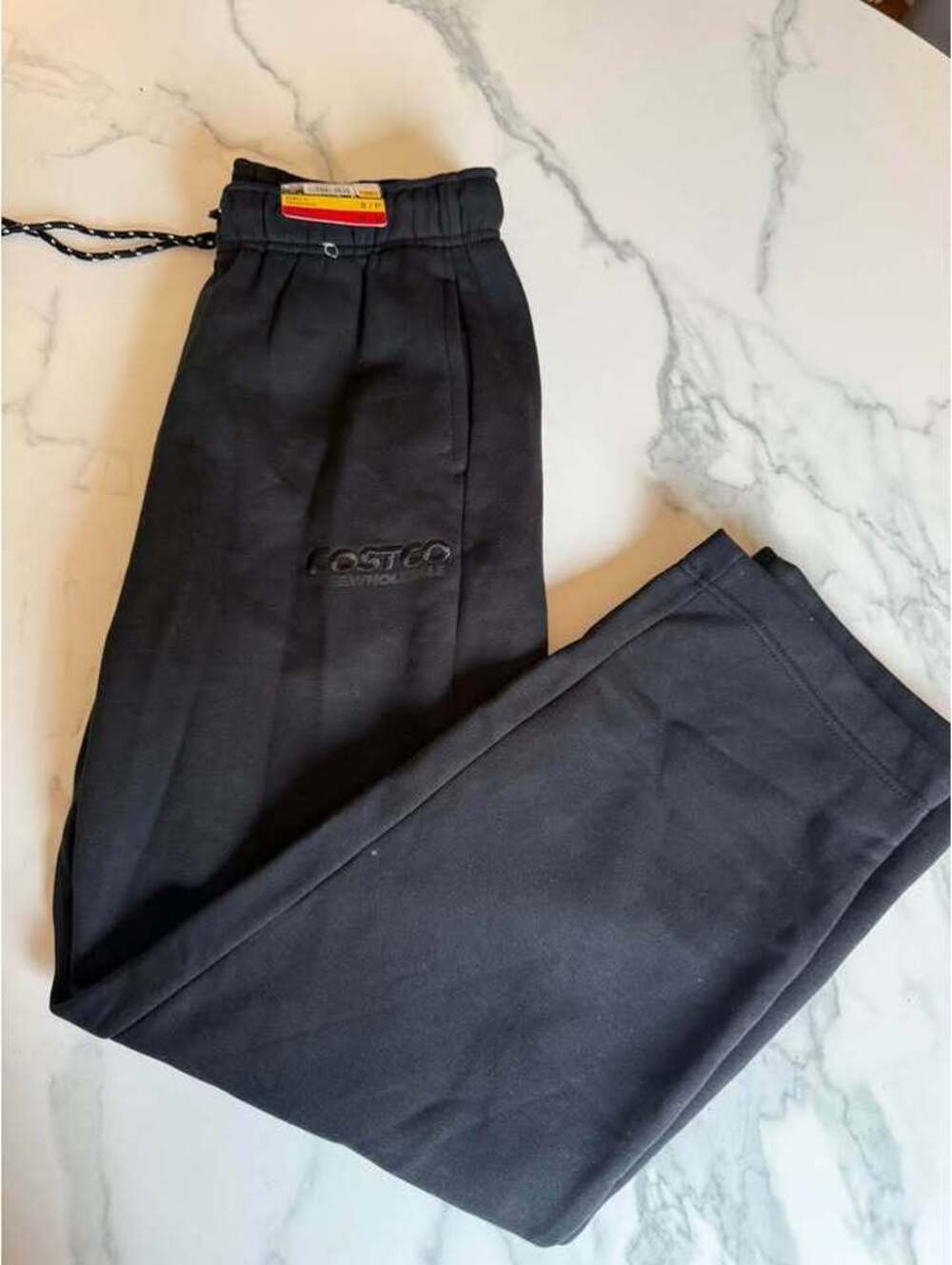 Costco black sweatpants unisex men’s small woman’s medium